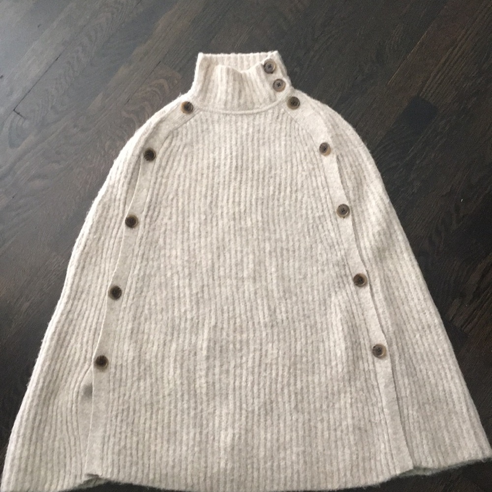 J crew poncho